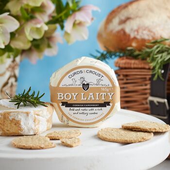 A mindful gift of  cheeses and charcuterie hamper