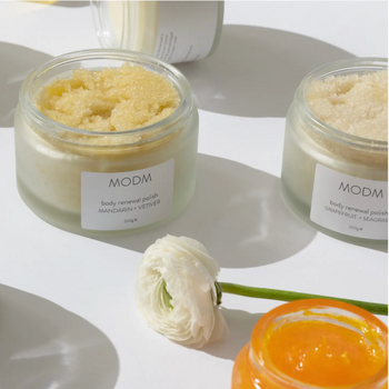 MODM Neroli & Rose polish - pampering skincare gift for women